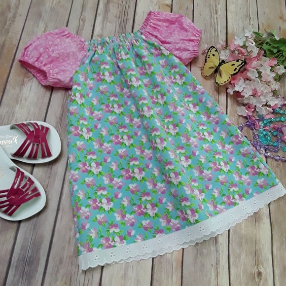 Pixie Dust Designs Other - Pixie dust design peasant dress sz. 18 mos, 2, 4